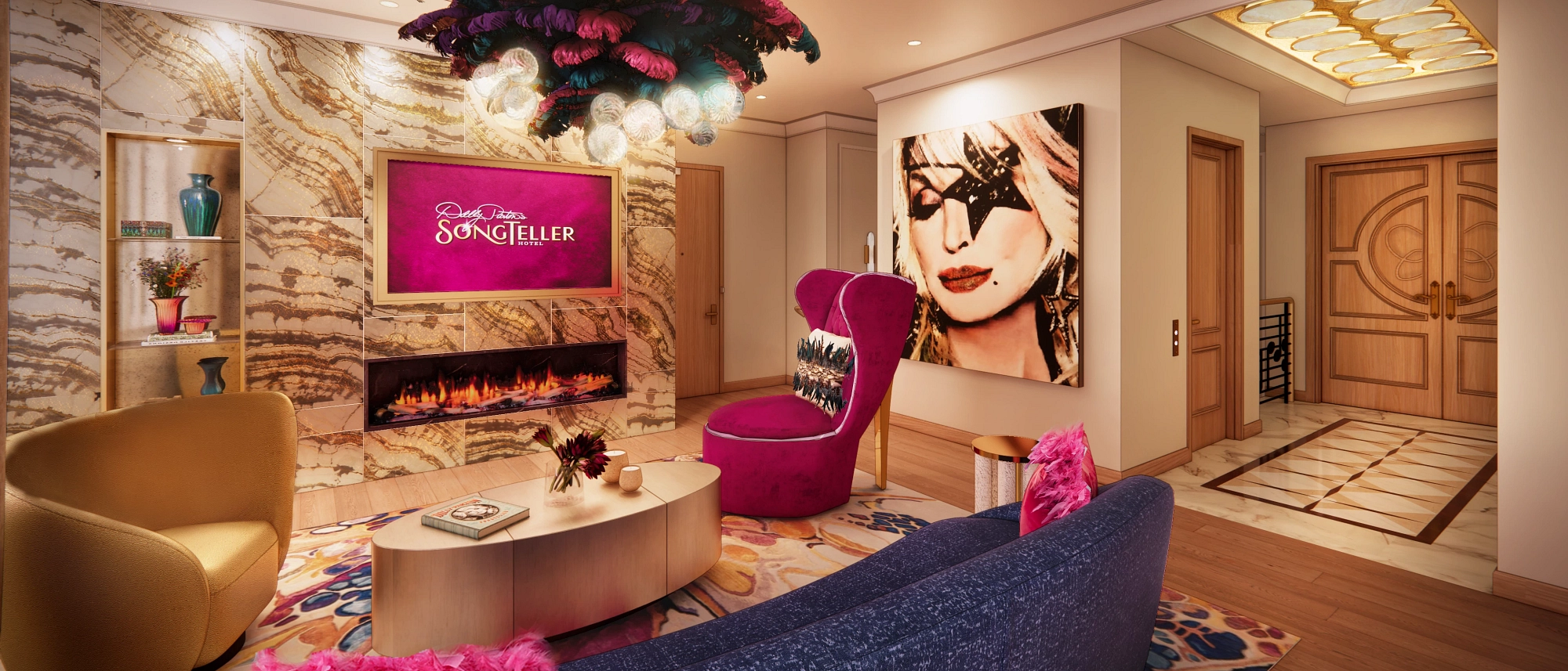 Dolly Parton's SongTeller Hotel — SongTeller Suite