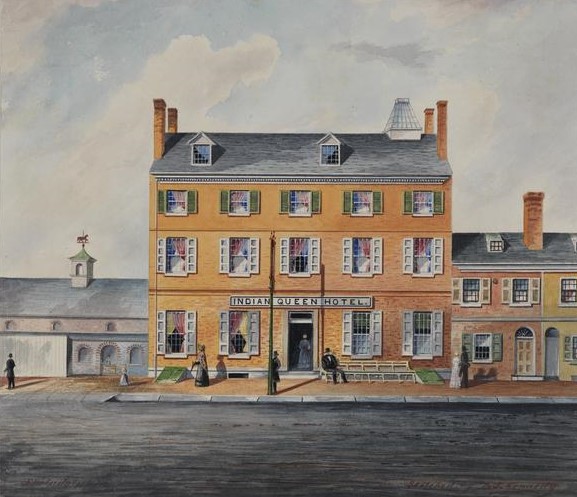 The Indian Queen Tavern · The Delegates' Rooms
